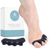 Mind Bodhi Toe Separators - Correcting Bunions and Restoring Toes to Their Original Shape - For Men and Women - Toe Spacers Bunion Corrector – Black - Showlu Well Nation Store